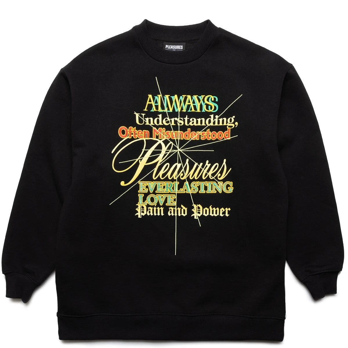 Pleasures FAITH CREWNECK