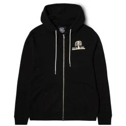 Old Pal Provisions LAZY PALM ZIP UP HOODED SWEATSHIRT