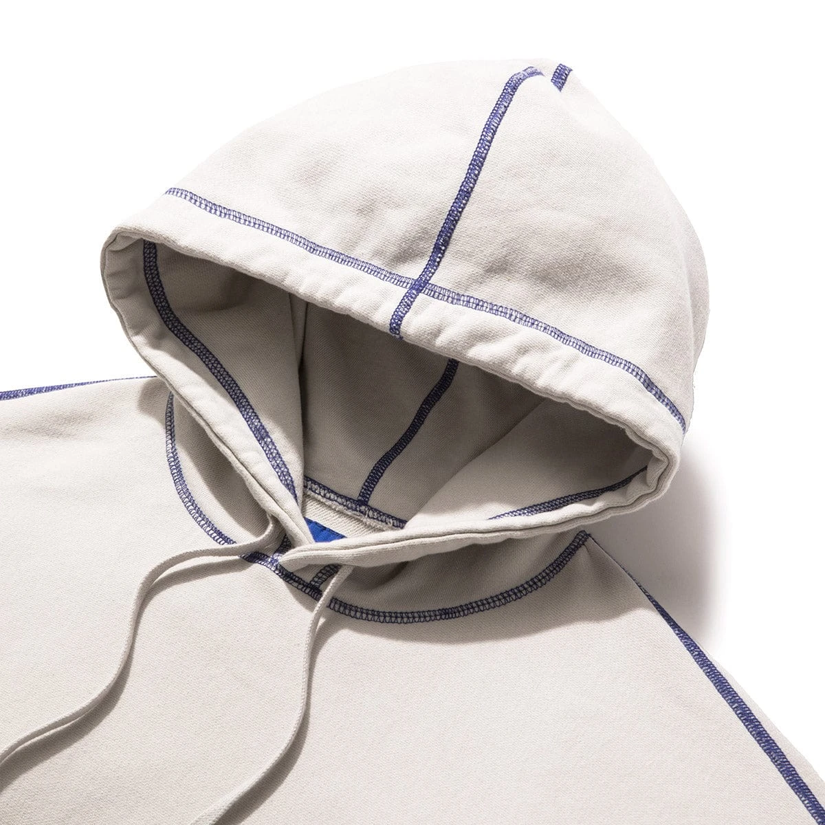 Awake NY CONTRAST STITCH SCRIPT LOGO HOODIE - Image 3