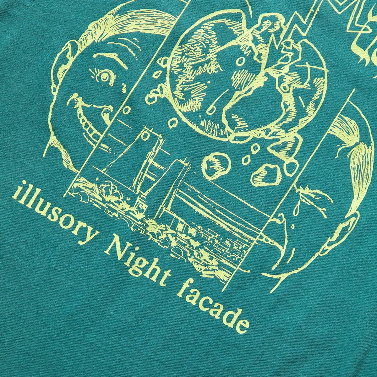 Brain Dead NIGHT FACADE T-SHIRT - Image 3