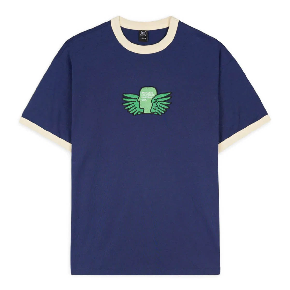 Brain Dead FLYERS RINGER T-SHIRT