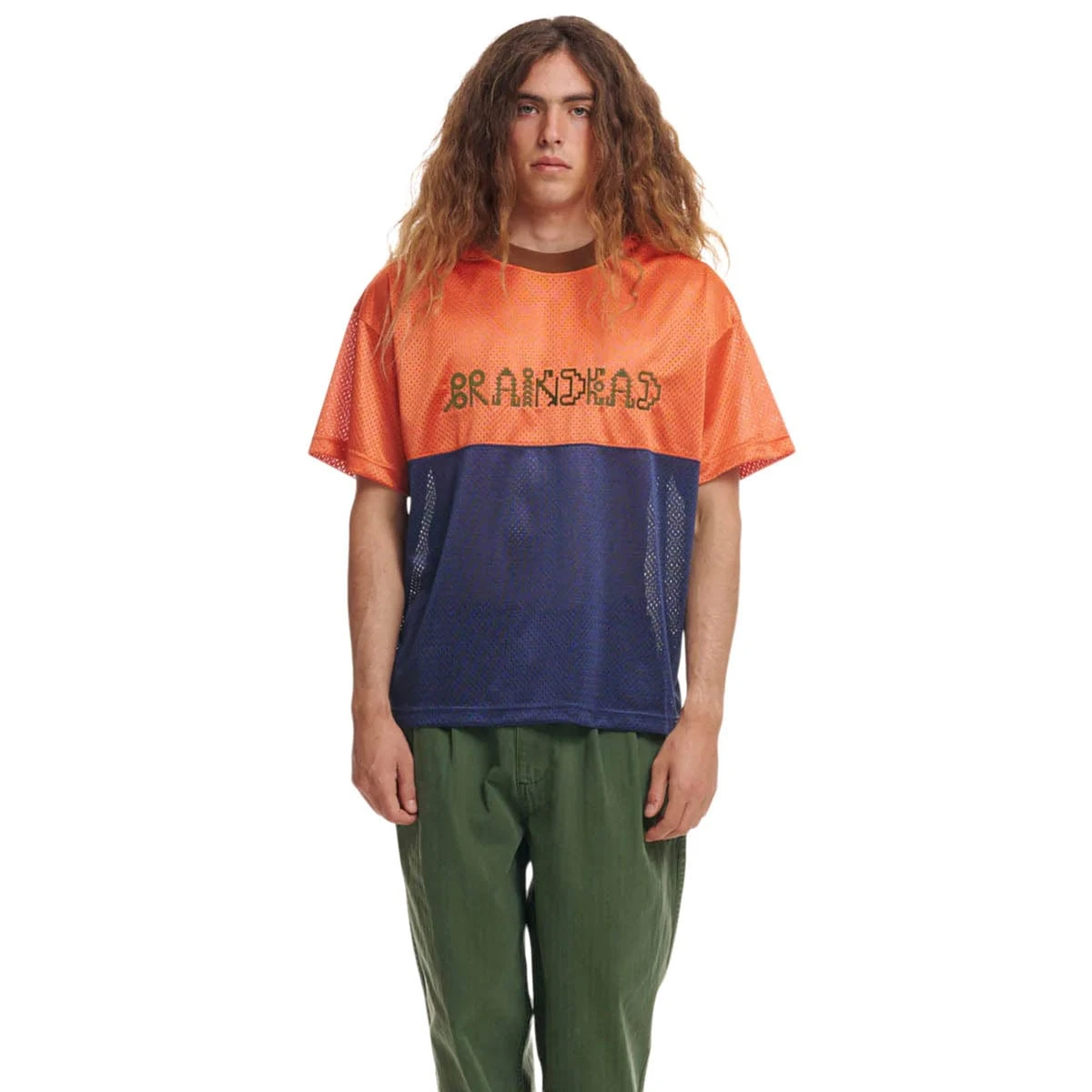 Brain Dead MAZE FOOTBALL MESH SHIRT - Image 2