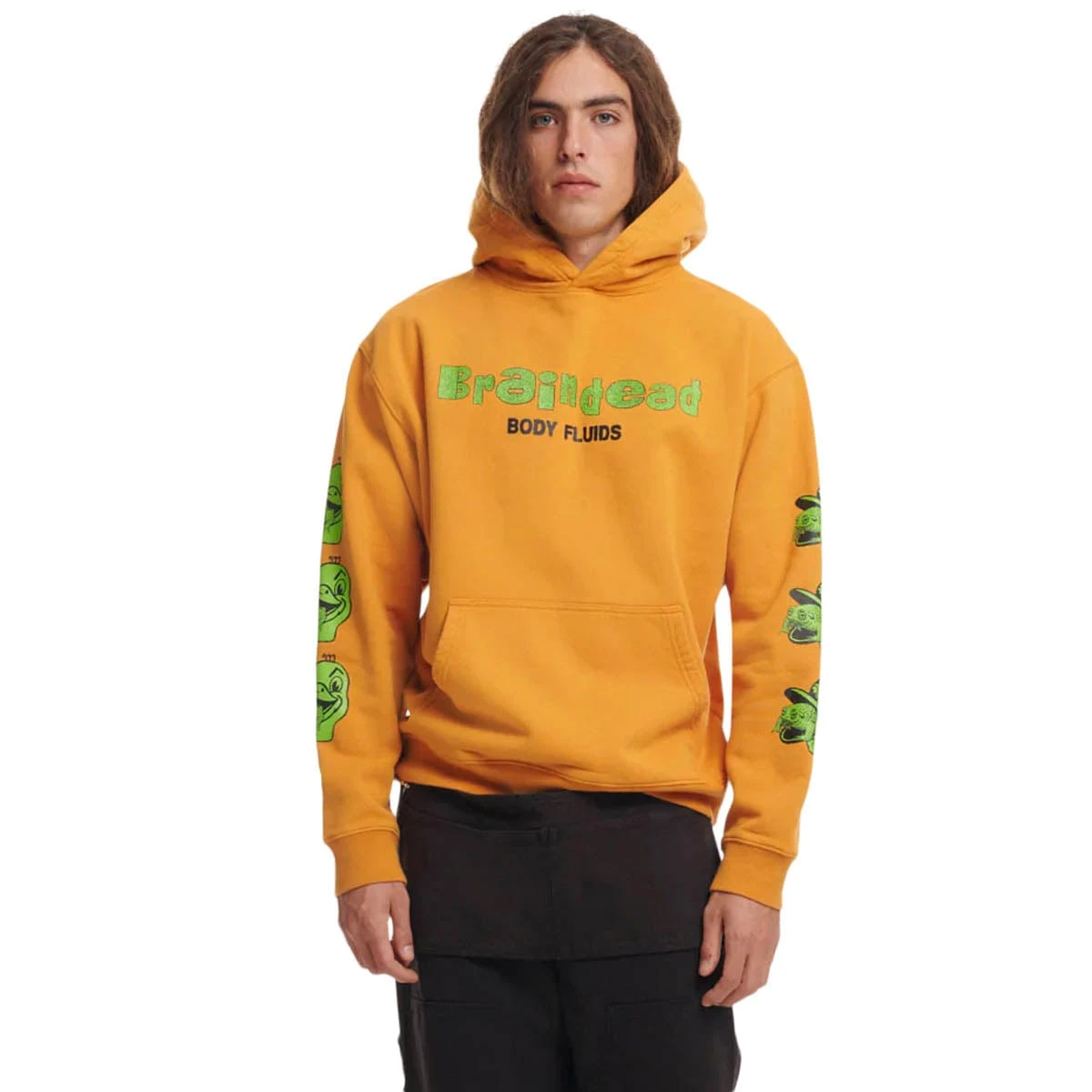 Brain Dead TOAD LICKER HOODED SWEATSHIRT - Image 2