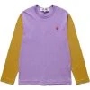 Comme Des Garçons Play BI-COLOUR MEN'S T-SHIRT