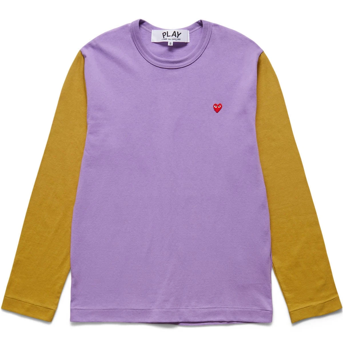 Comme Des Garçons Play BI-COLOUR MEN'S T-SHIRT