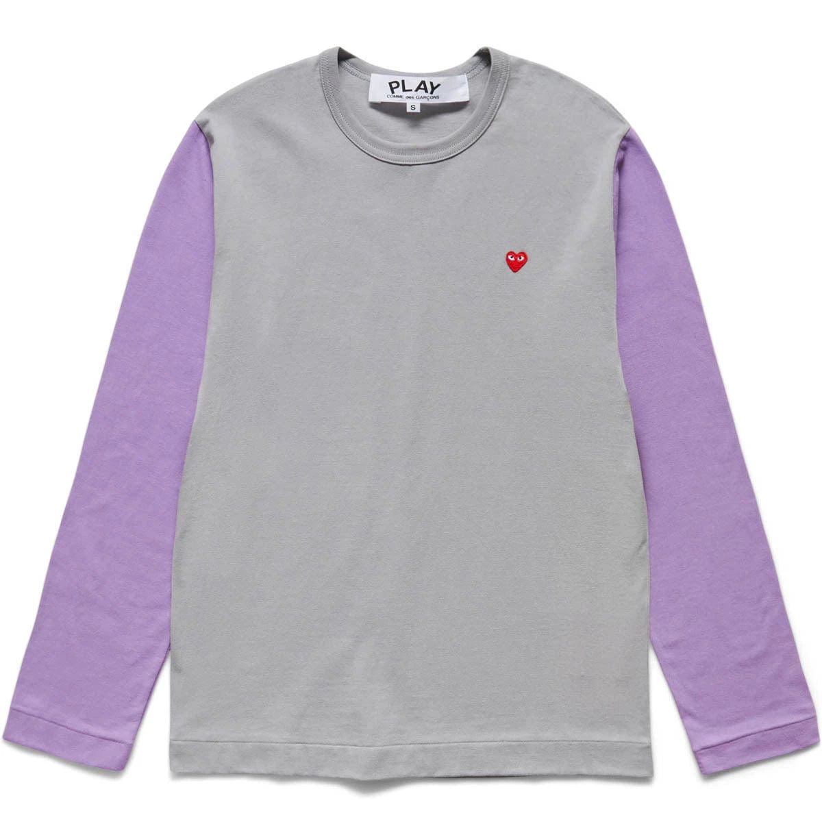 Comme Des Garçons Play BI-COLOUR MEN'S T-SHIRT