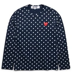 Comme Des Garçons Play PLAY POLKA DOT T-SHIRT