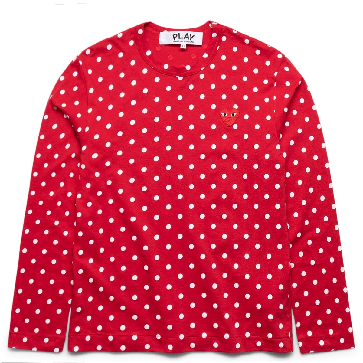 Comme Des Garçons Play PLAY POLKA DOT T-SHIRT