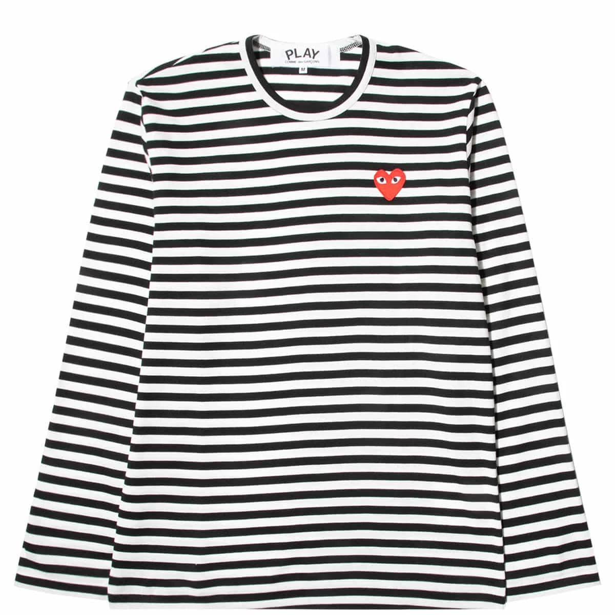 Comme Des Garçons Play PLAY STRIPED T-SHIRT