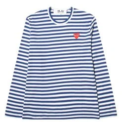 Comme Des Garçons Play PLAY STRIPED T-SHIRT