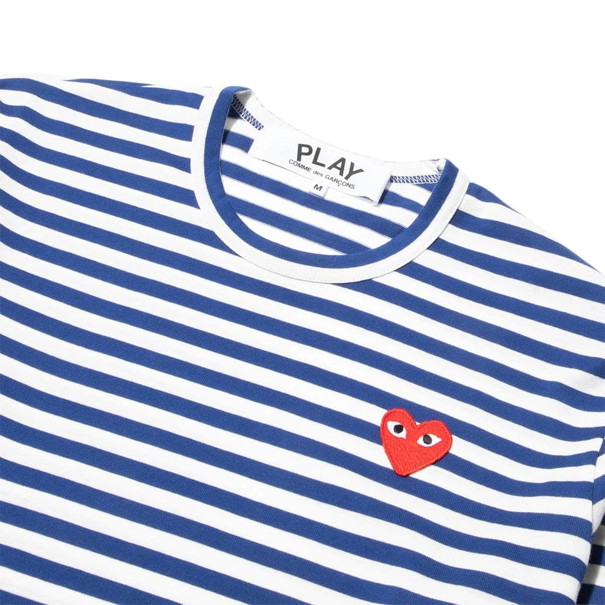 Comme Des Garçons Play PLAY STRIPED T-SHIRT - Image 2