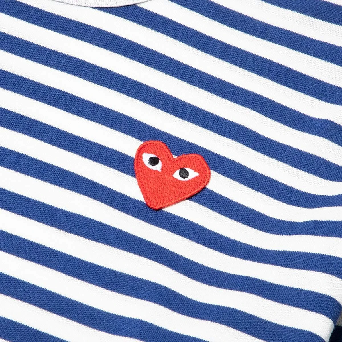 Comme Des Garçons Play PLAY STRIPED T-SHIRT - Image 3