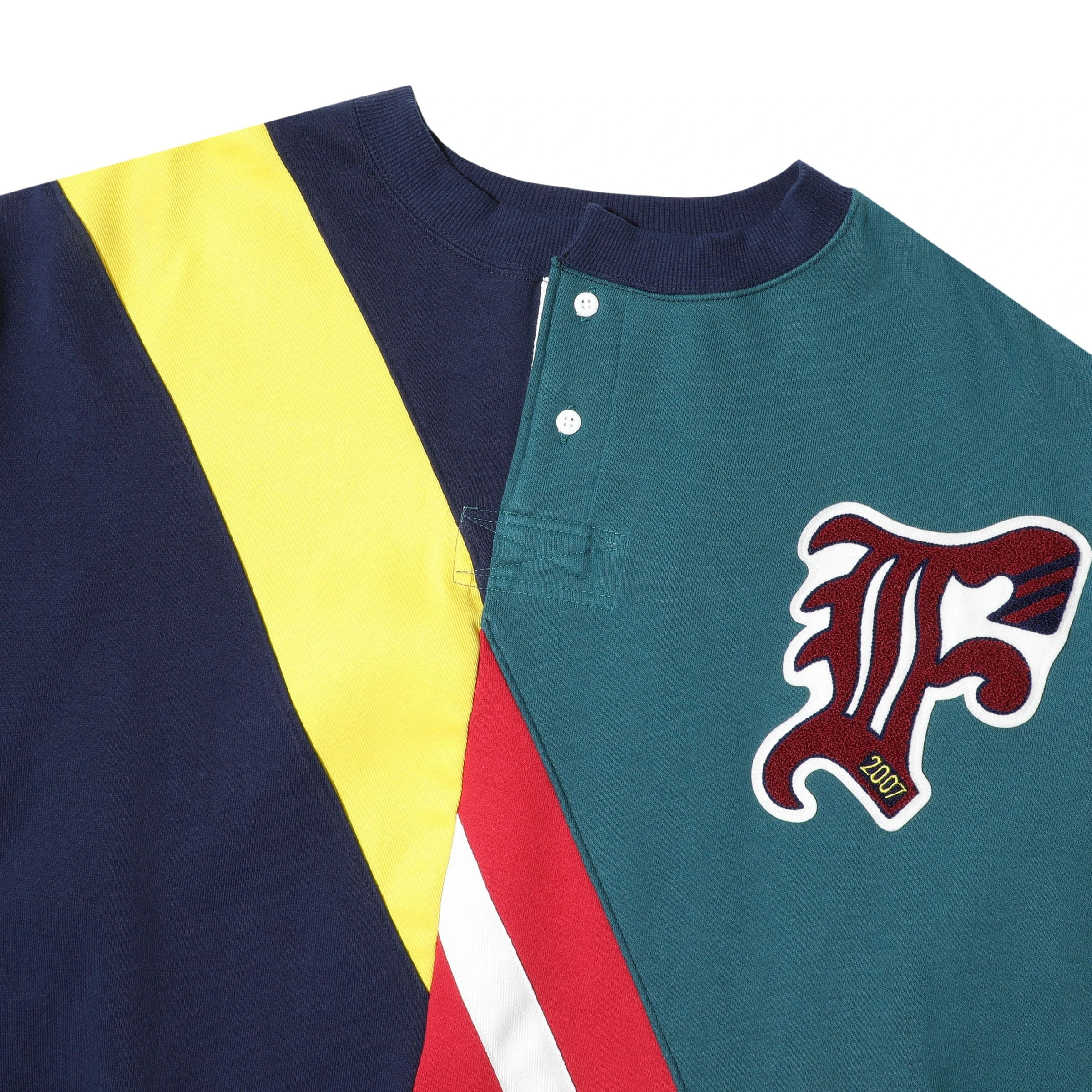 Facetasm RUGBY MIX RIB SWEATSHIRT - Image 6