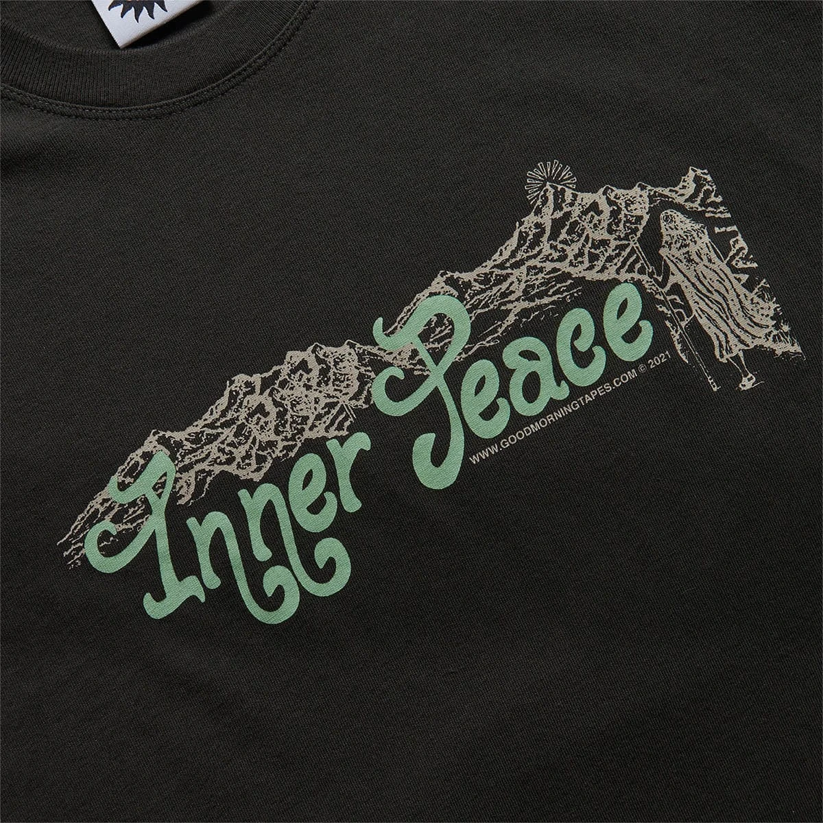 Good Morning Tapes INNER PEACE PATH S/S TEE - Image 3