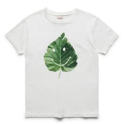 KAPITAL 20/-JERSEY CREW T (SMILE LEAF)