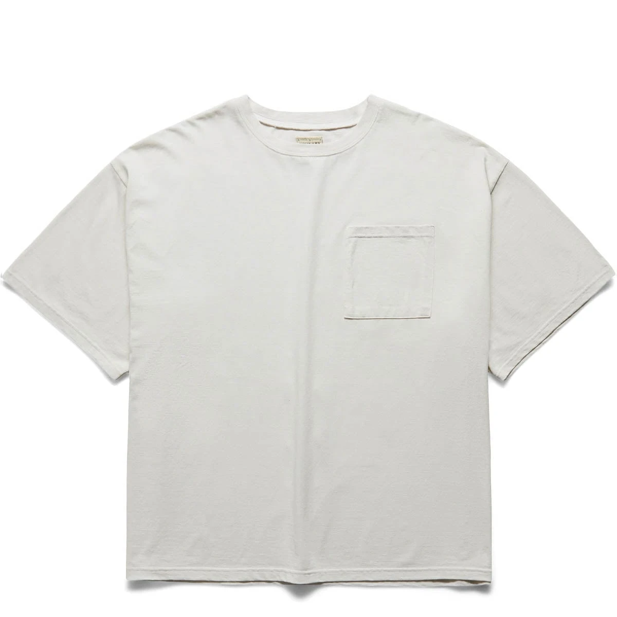 KAPITAL JERSEY 2TONES BIG POCKET T (BONE)