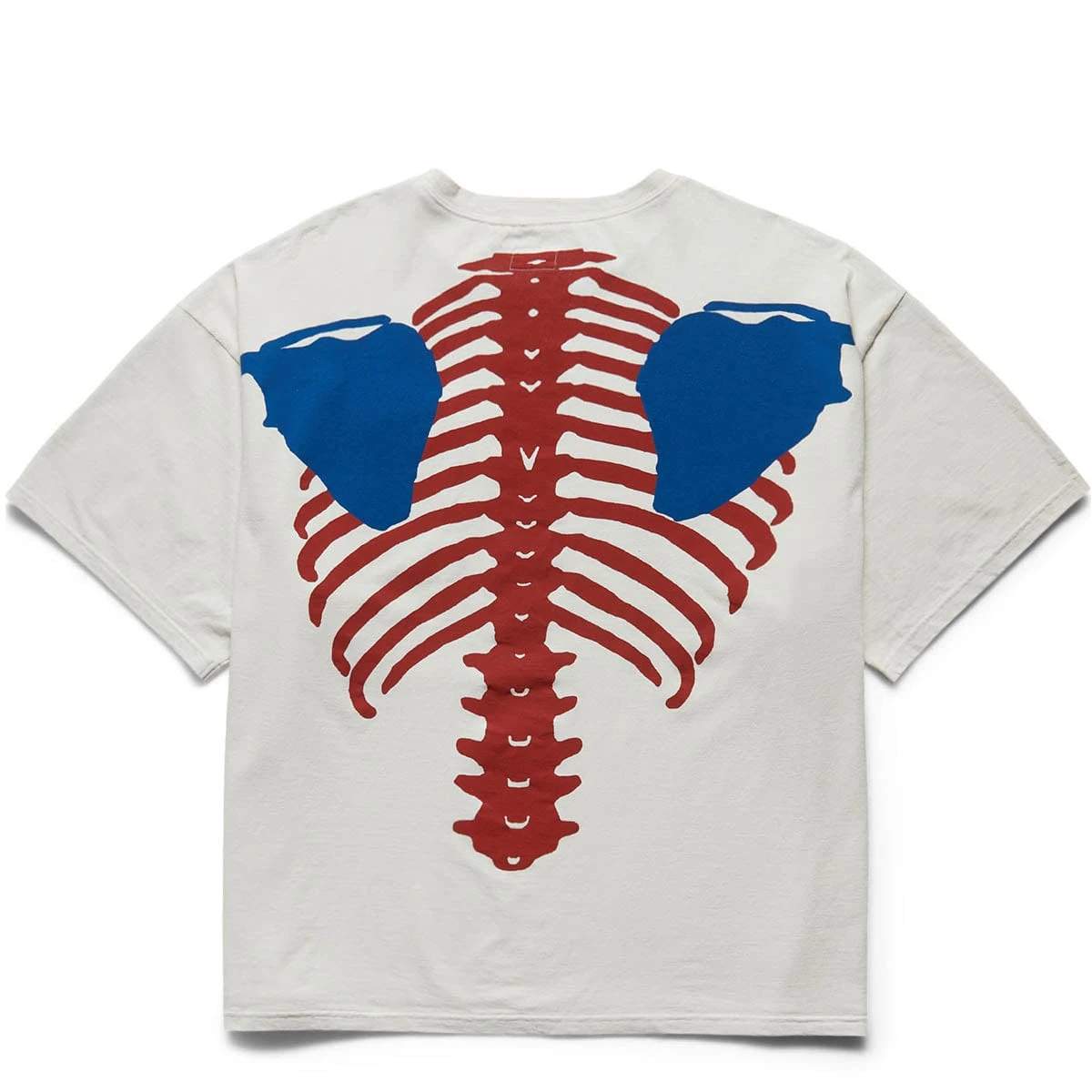 KAPITAL JERSEY 2TONES BIG POCKET T (BONE) - Image 2