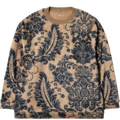 KAPITAL DAMASK FLEECE BIG SWEAT (VIRGINMARY)