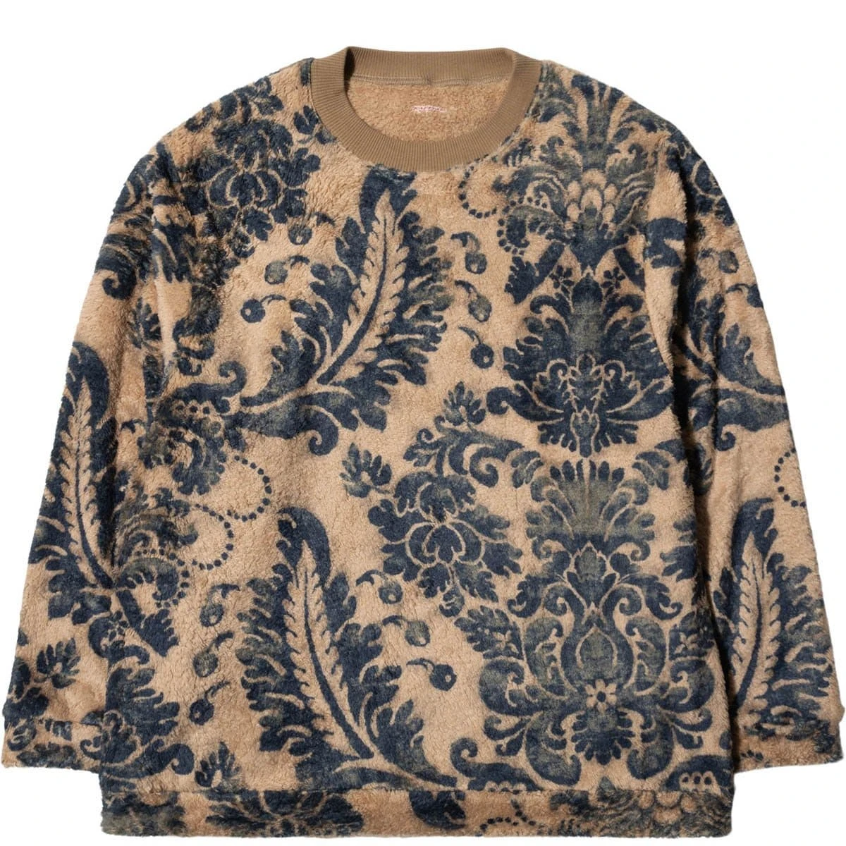KAPITAL DAMASK FLEECE BIG SWEAT (VIRGINMARY)