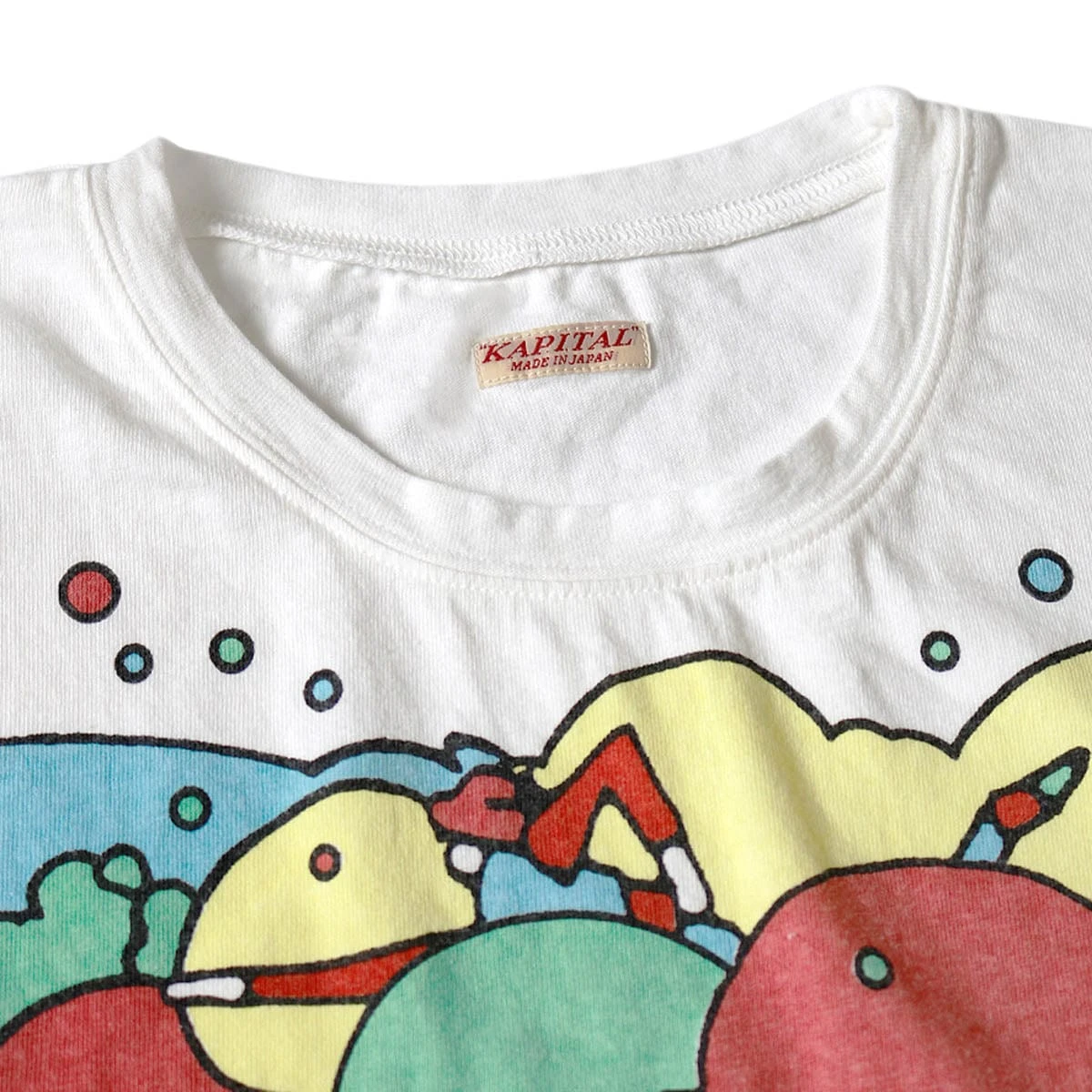 KAPITAL 20/-JERSEY CREW T (SWIMMING MAX) - Image 3