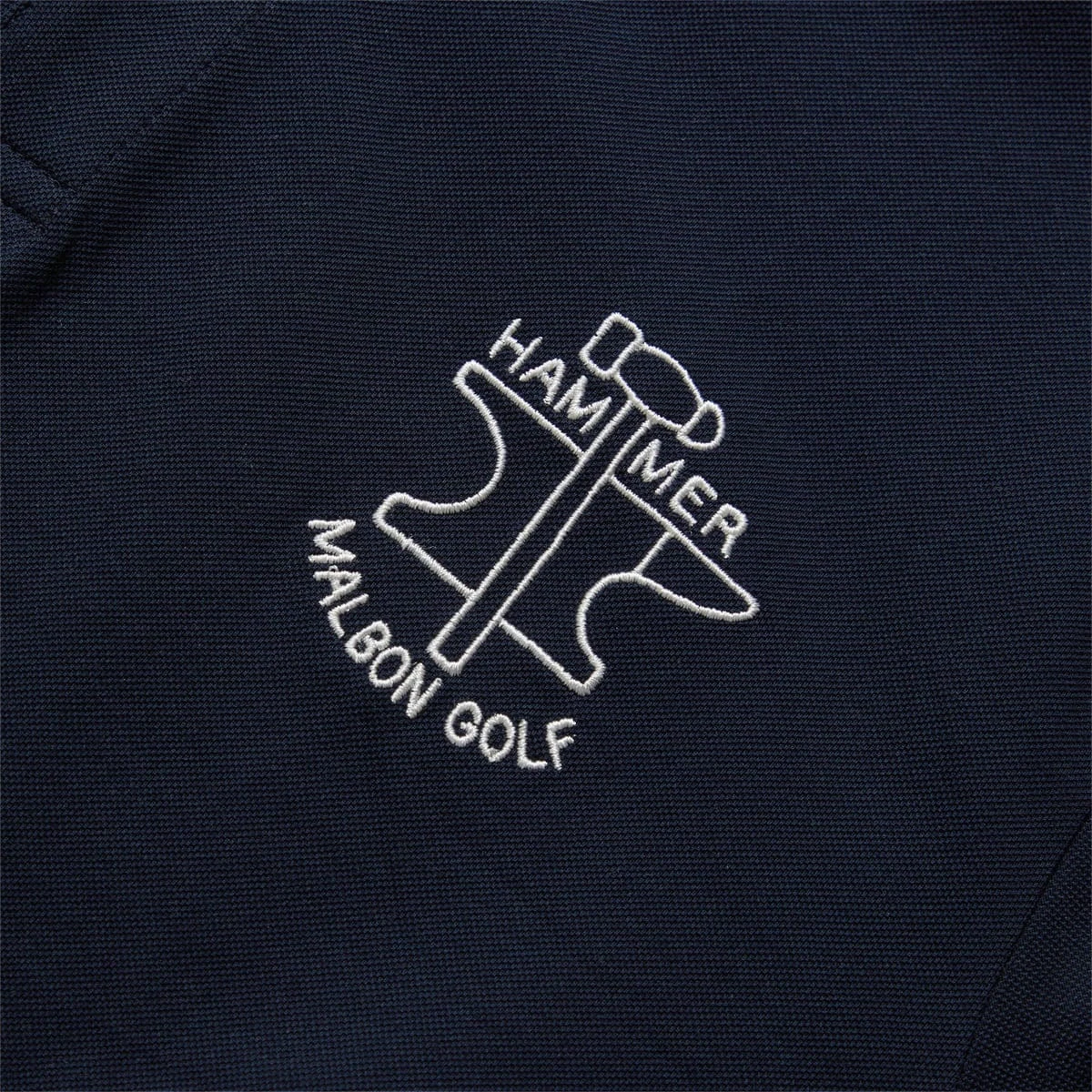 Malbon Golf HAMMER PIQUE POLO - Image 4