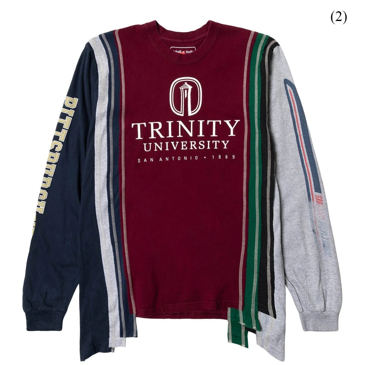 Needles 7 CUTS L/S TEE - COLLEGE FW21 (X-SMALL / MULTIPLE STYLES) - Image 2