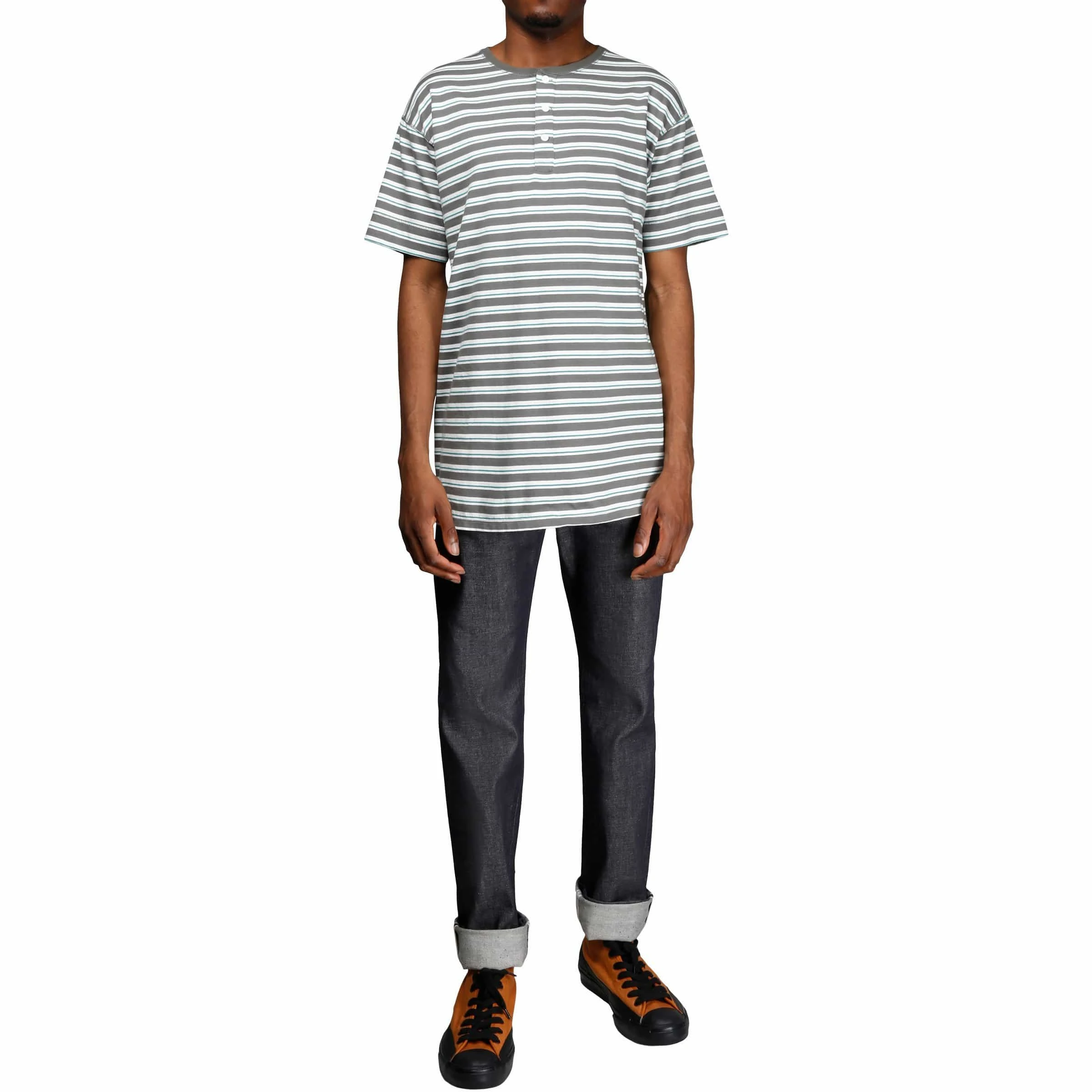 Nonnative DWELLER HENLEY S/S TEE COTTON JERSEY - Image 2