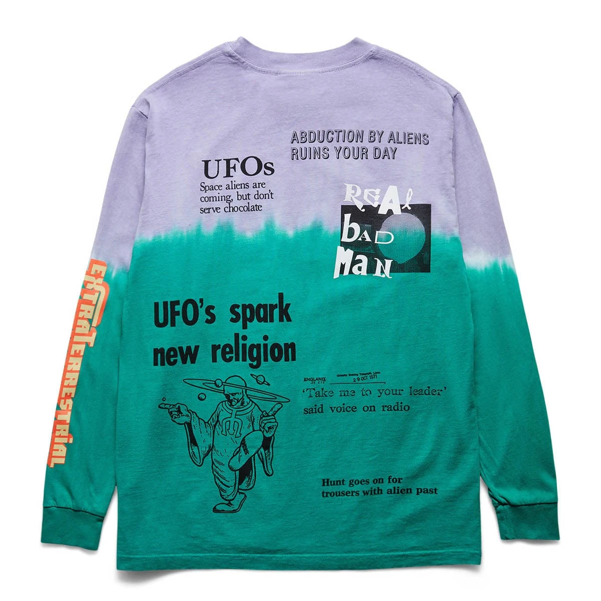 Real Bad Man EXTRATERRESTRIAL SHIT L/S TEE - Image 2