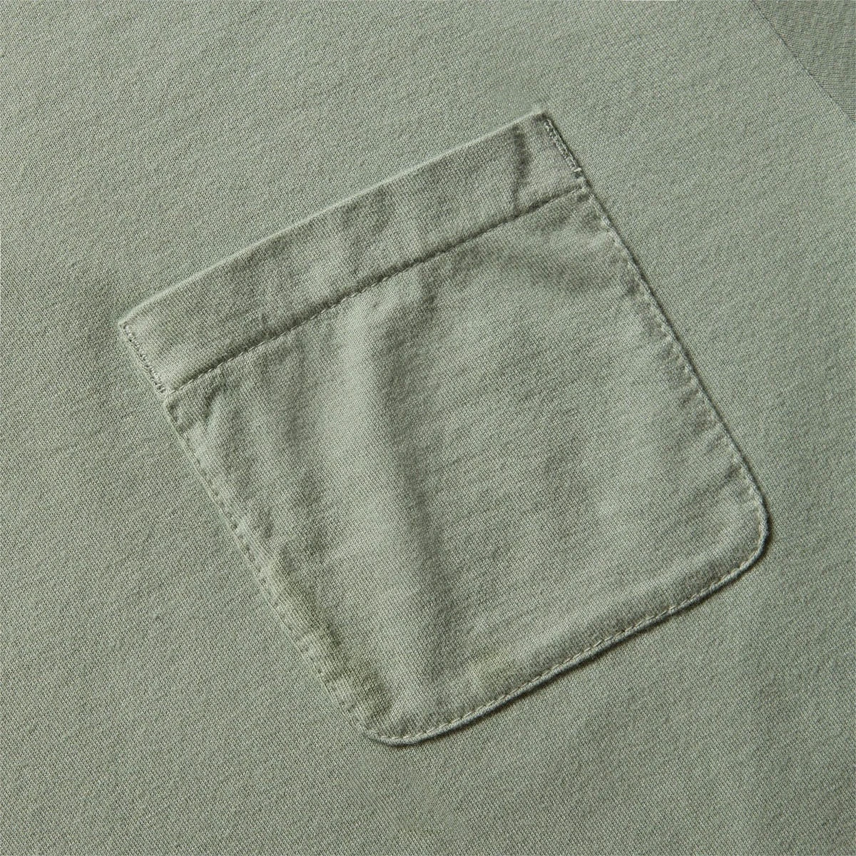 RRL GARMENT-DYED CREWNECK T-SHIRT W/ POCKET - Image 2