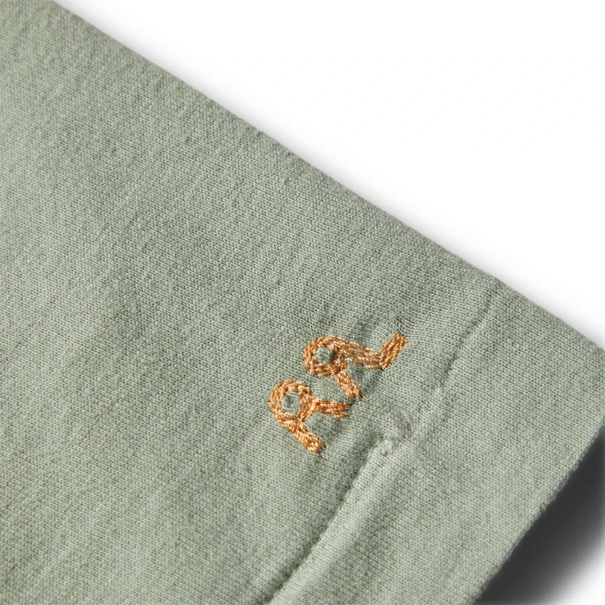 RRL GARMENT-DYED CREWNECK T-SHIRT W/ POCKET - Image 3