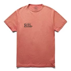 RRL S/S COTTON BLEND GRAPHIC T-SHIRT