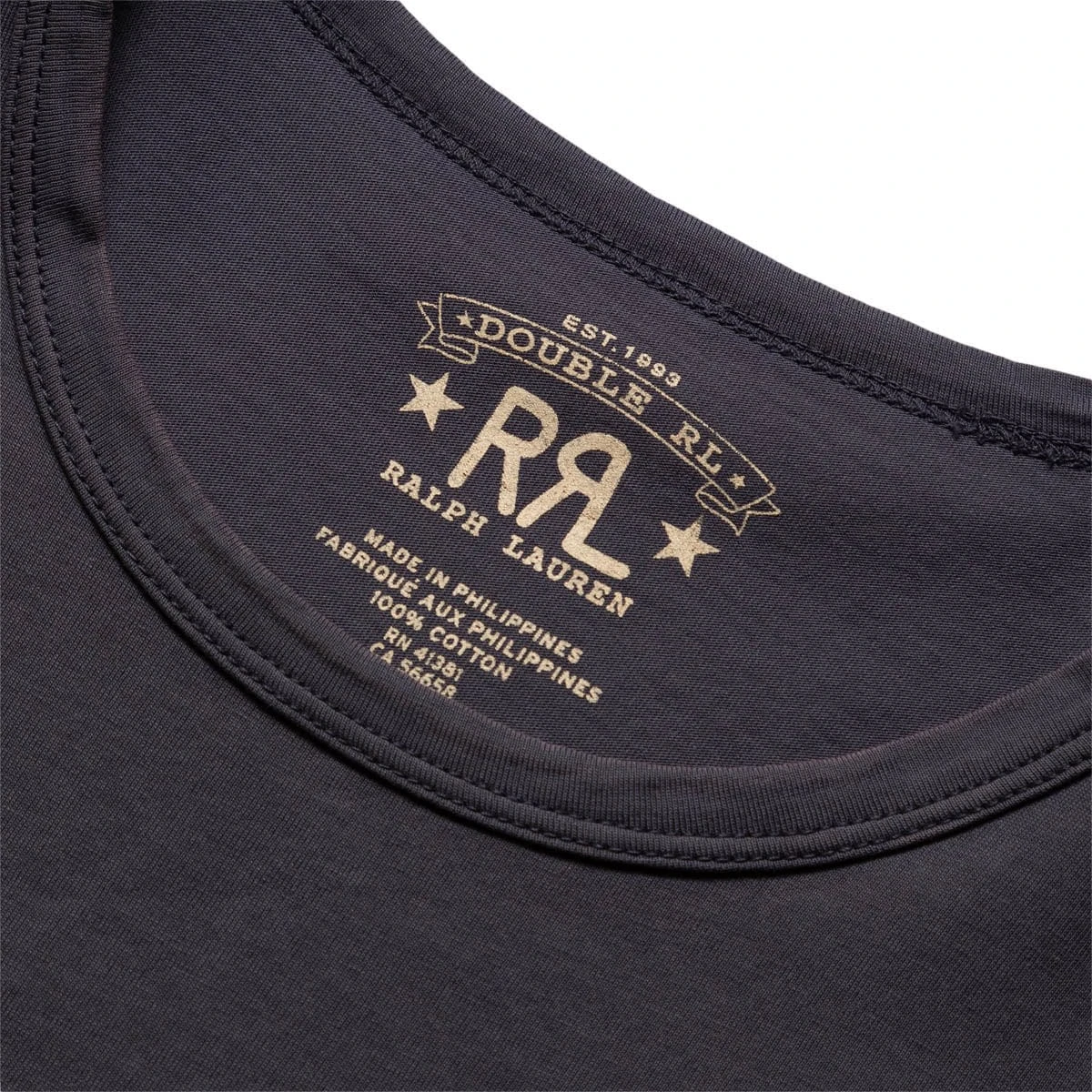 RRL DISTRESSED LOGO T-SHIRT - Image 3