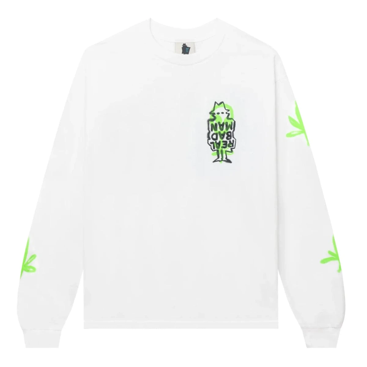 Real Bad Man FREE THE WEED L/S TEE