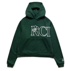Reese Cooper TREE SCRIPT HOODED SWEATSHIRT