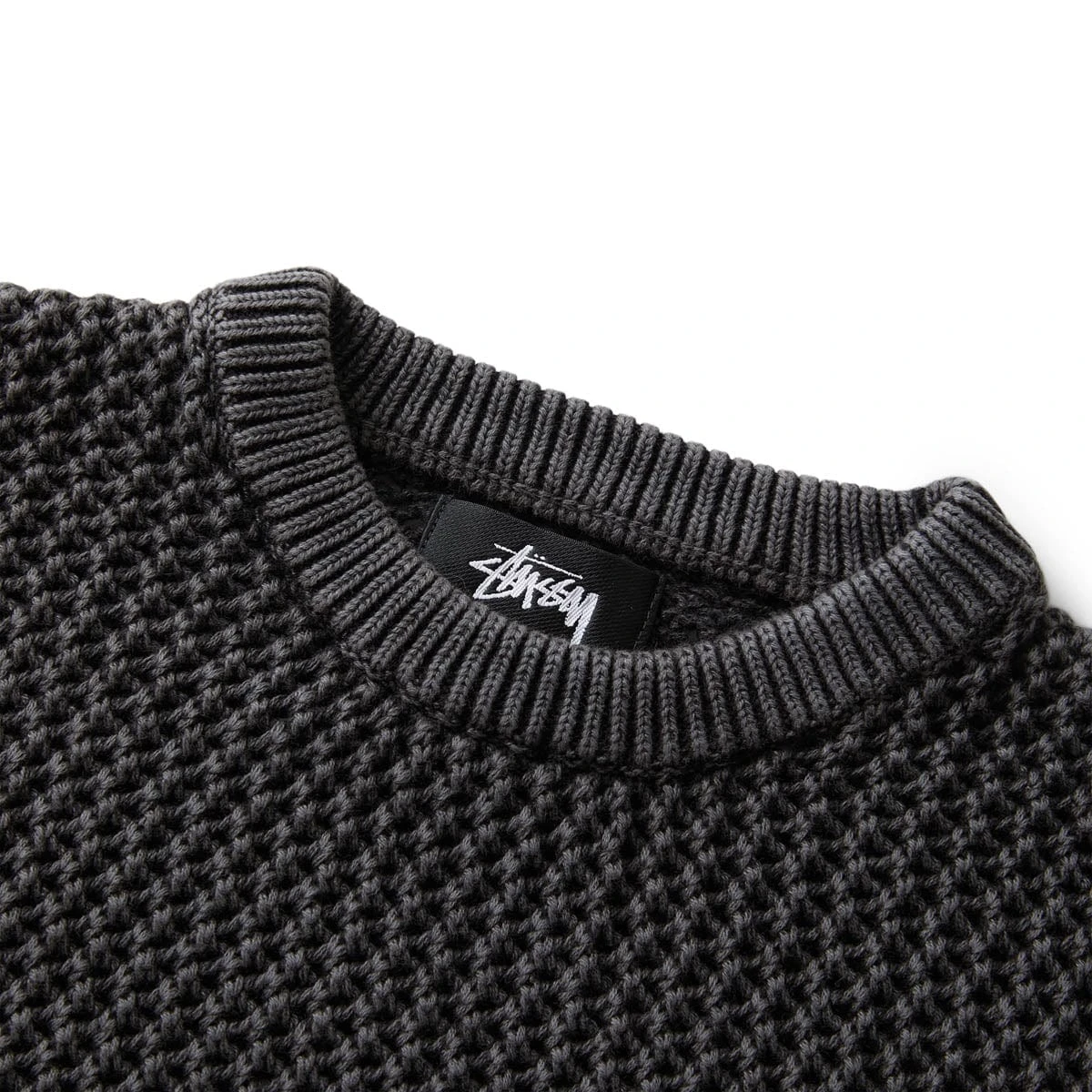 Stüssy PIGMENT DYED LOOSE GAUGE SWEATER - Image 4