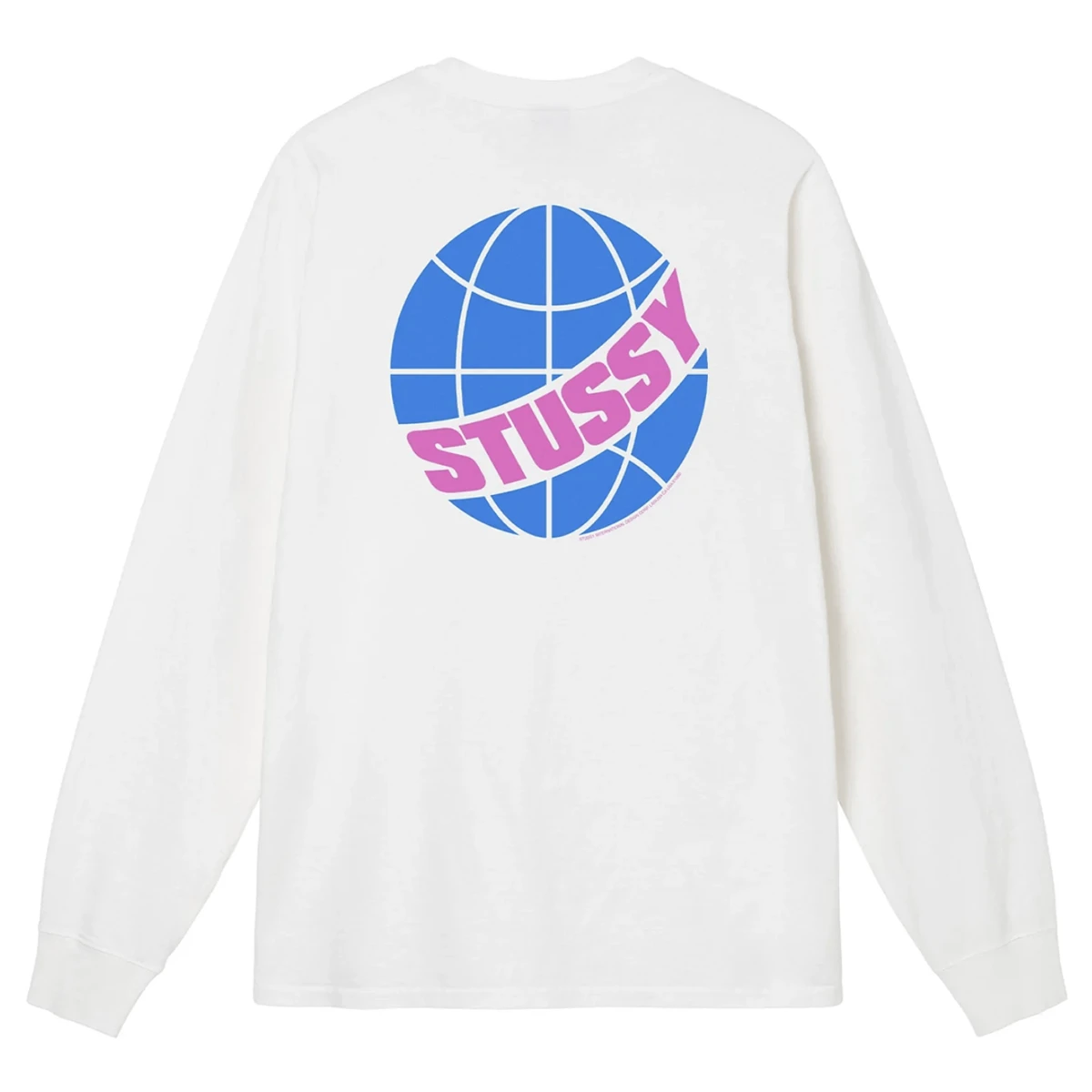 Stüssy GLOBAL PEACE PIG. DYED LS TEE - Image 2