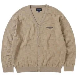 Thisisneverthat REVERSE BLOCK CARDIGAN