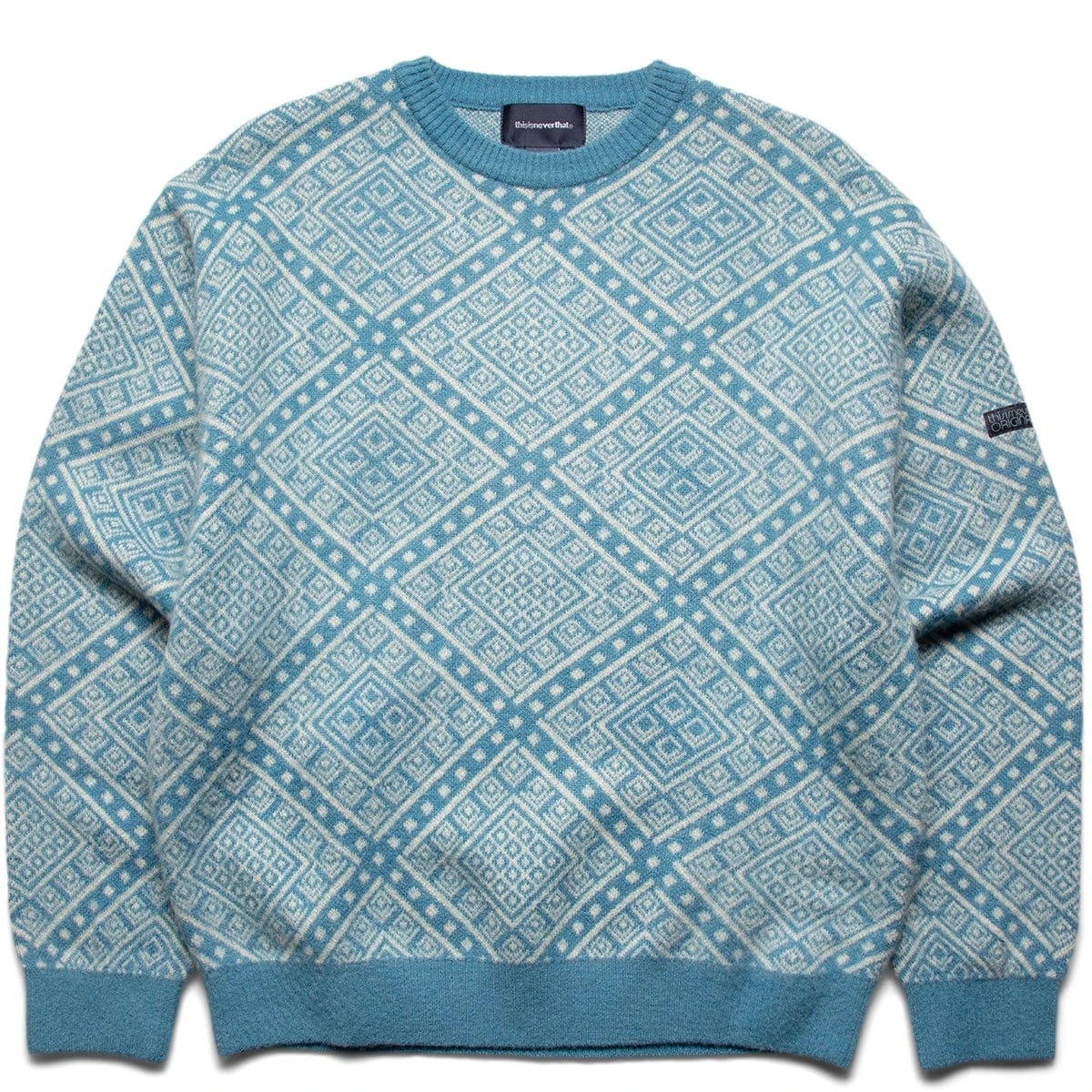 Thisisneverthat MOROCCAN JACQUARD SWEATER