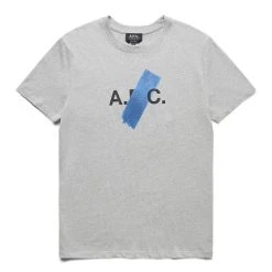 A.P.C. SHIBA PAINTED LOGO TEE