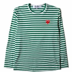 Comme Des Garçons Play PLAY STRIPED T-SHIRT