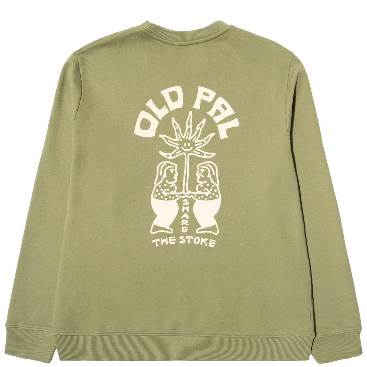 Old Pal Provisions SHARE THE STOKE CREWNECK SWEATSHIRT