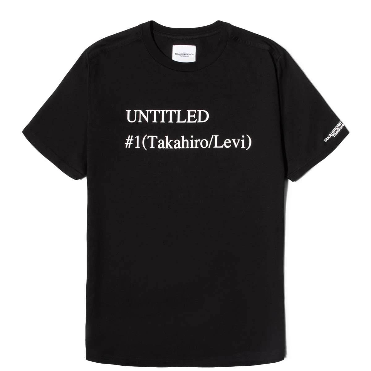 TAKAHIROMIYASHITA TheSoloist. UNTITLED #1 (TAKAHIRO/LEVI) SS TEE