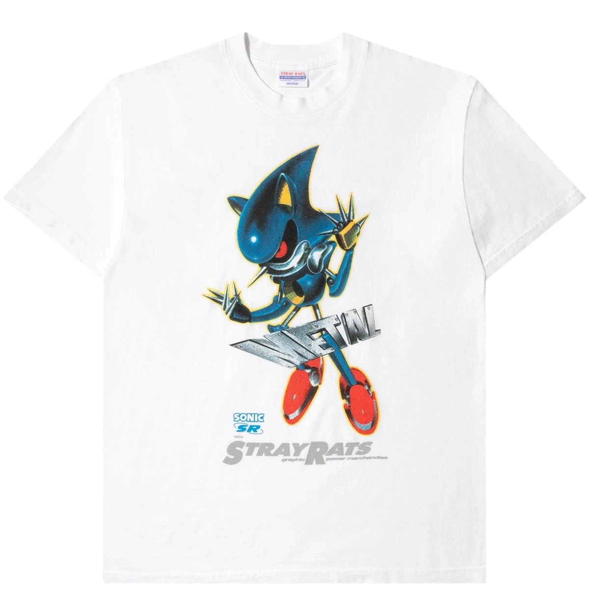 Stray Rats X Sonic The Hedgehog METAL SONIC TEE