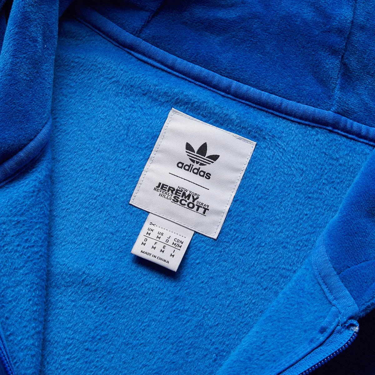ADIDAS X JEREMY SCOTT FULL-ZIP HOODIE - Image 3
