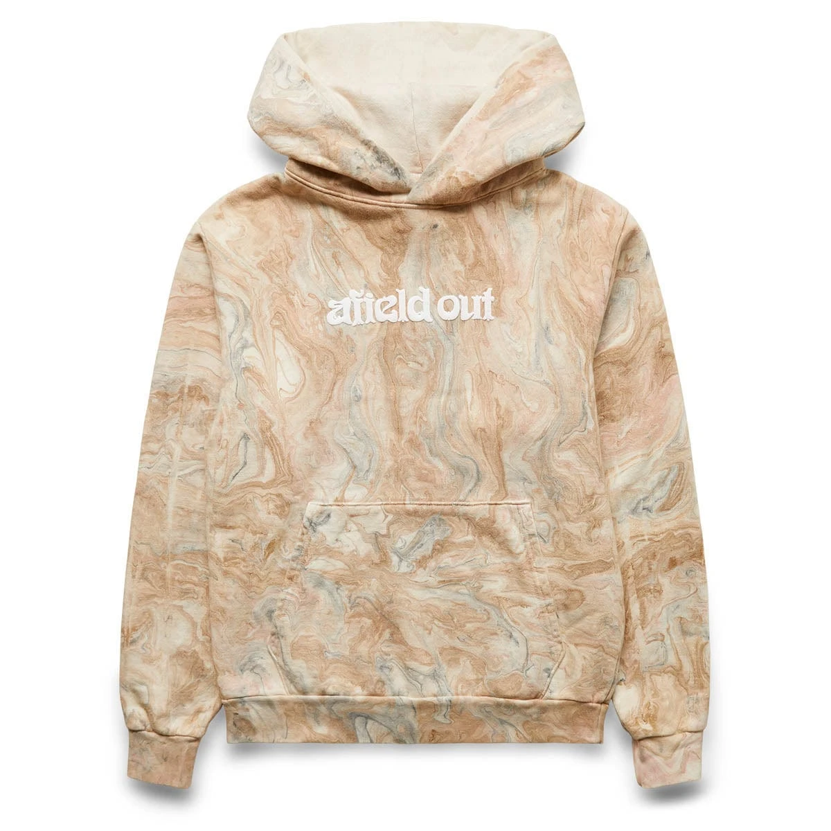 Afield Out MARBLE TIE DYE HOODIE