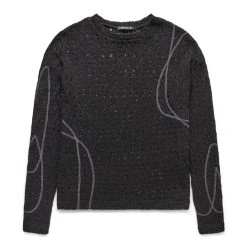 Andersson Bell WATTON NET CREWNECK SWEATER