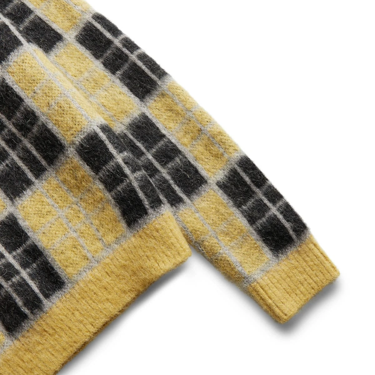 Awake NY CHECKERED MOHAIR SWEATER - Image 2