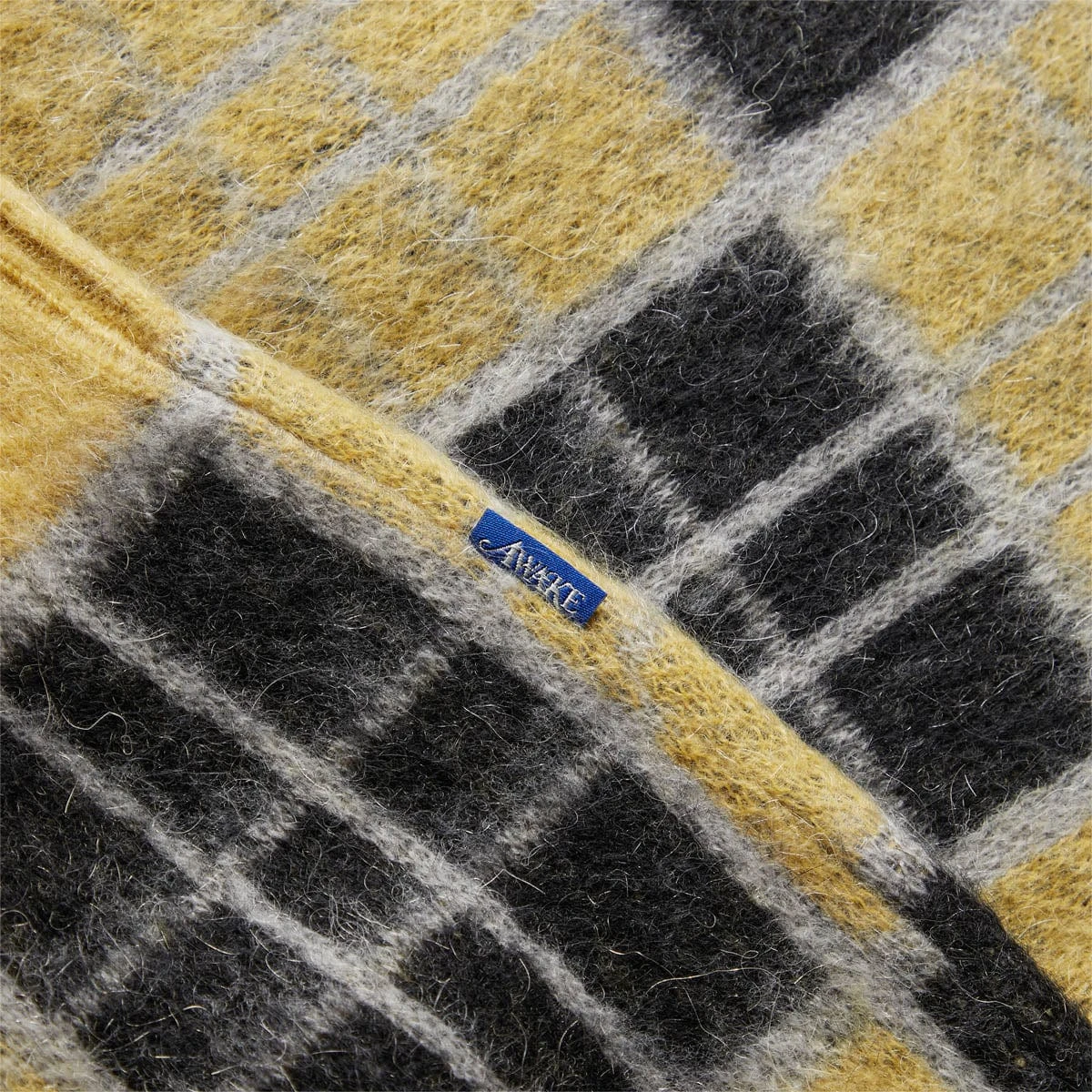 Awake NY CHECKERED MOHAIR SWEATER - Image 4