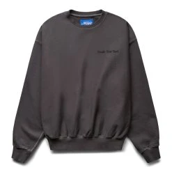 Awake NY PIGMENT DYED EMBROIDERED CREWNECK SWEATSHIRT
