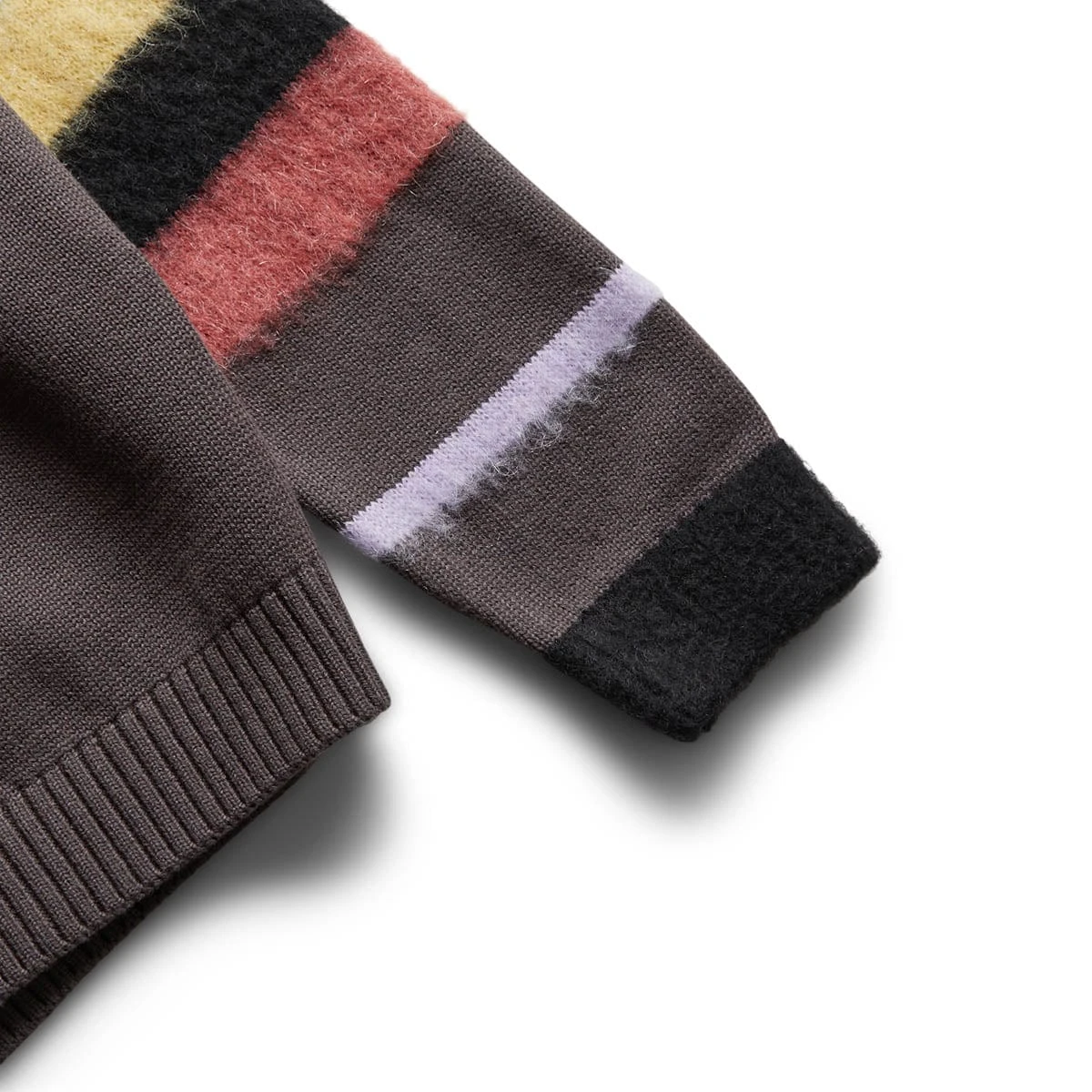 Awake NY STRIPED MOHAIR SLEEVE CARDIGAN - Image 2